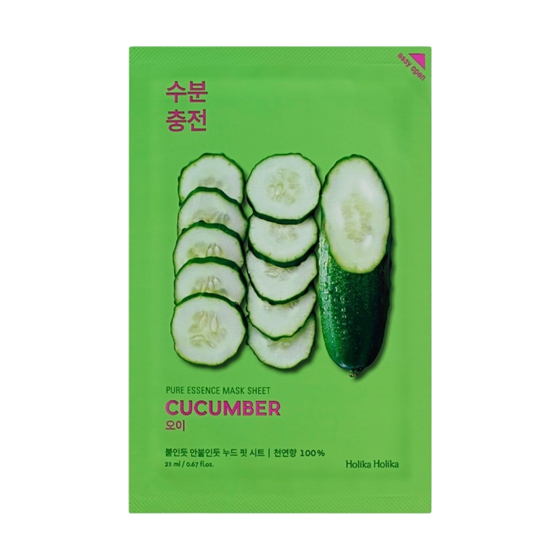 Holika Holika Pure Essence Mask Sheet Cucumber Soothing 23ml
