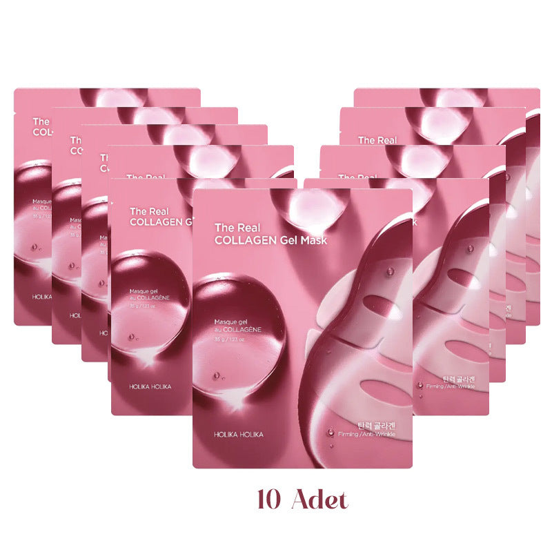Holika Holika The Real Collagen Gel Mask Firming Pack 10-Piece