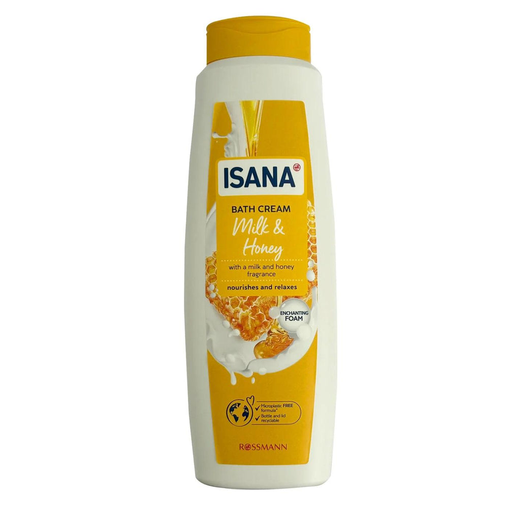 Isana Honey & Milk In-Shower Body Lotion for Dry Skin 750 ml