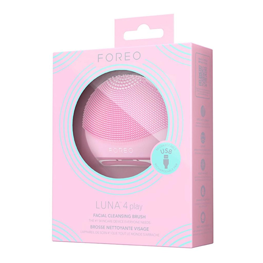 Foreo Luna 4 Play Facial Cleansing Device Tickle Me Pink