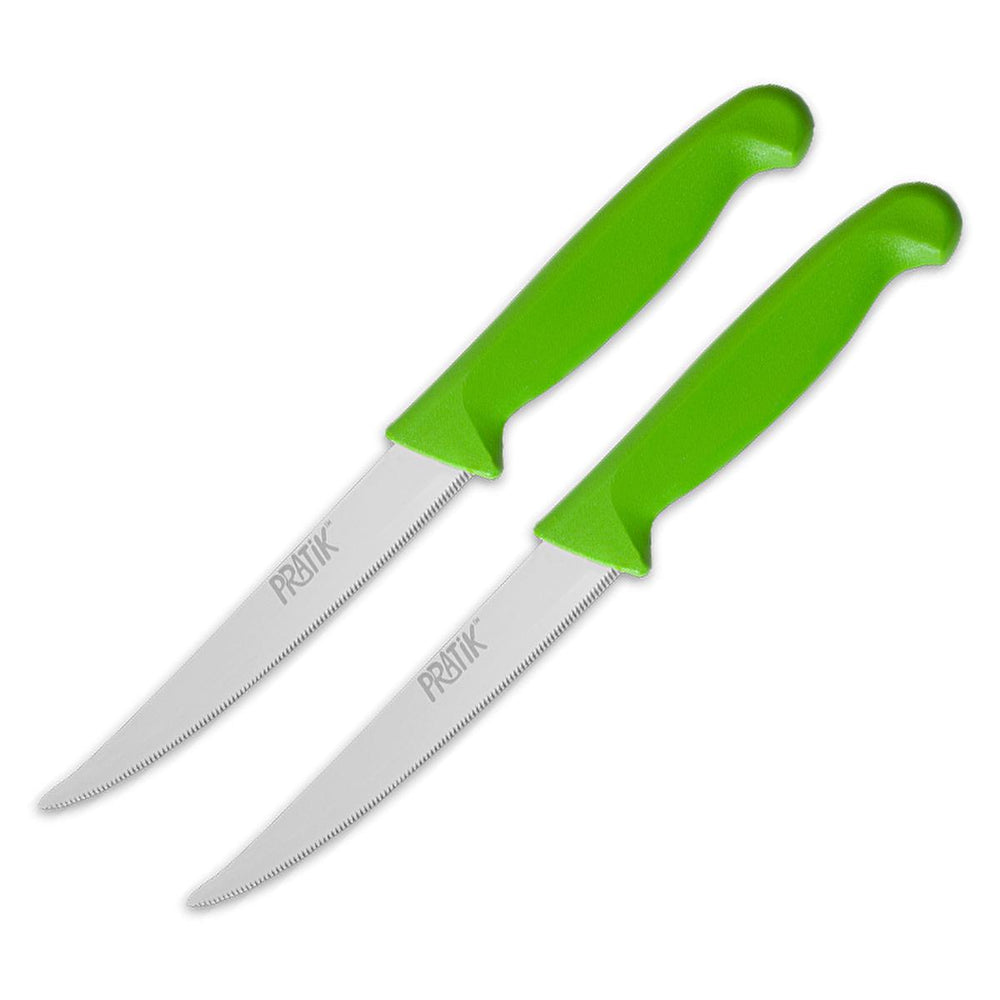 Pratik Vegetable Knife Set - High-Carbon Stainless Steel, Ergonomic Design for Home Cooks