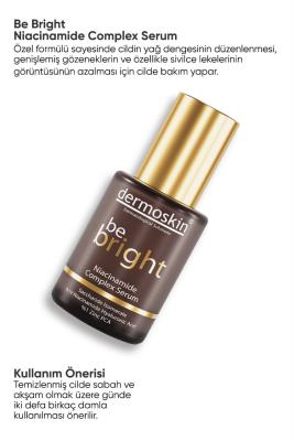 Dermoskin Be Bright Niacinamide Complex Serum for Oily & Combination Skin - Hydrating, Pore Minimizing, 30ml - view 3