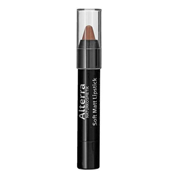 Alterra Soft Mat Ruj No:01 Terra Matt 3g - Organic Matte Lipstick with Shea & Argan Oil Alterra Organic Matte Lipstick - Nourishing Lip Care matte lipstick, organic lipstick, nourishing lipstick, shea and argan oil lip care, Alterra Soft Mat Ruj, lip care, organic cosmetics, natural ingredients, matte finish lipstick, lip nourishment, cruelty-free, vegan-friendly, compact lipstick, travel-friendly cosmetics