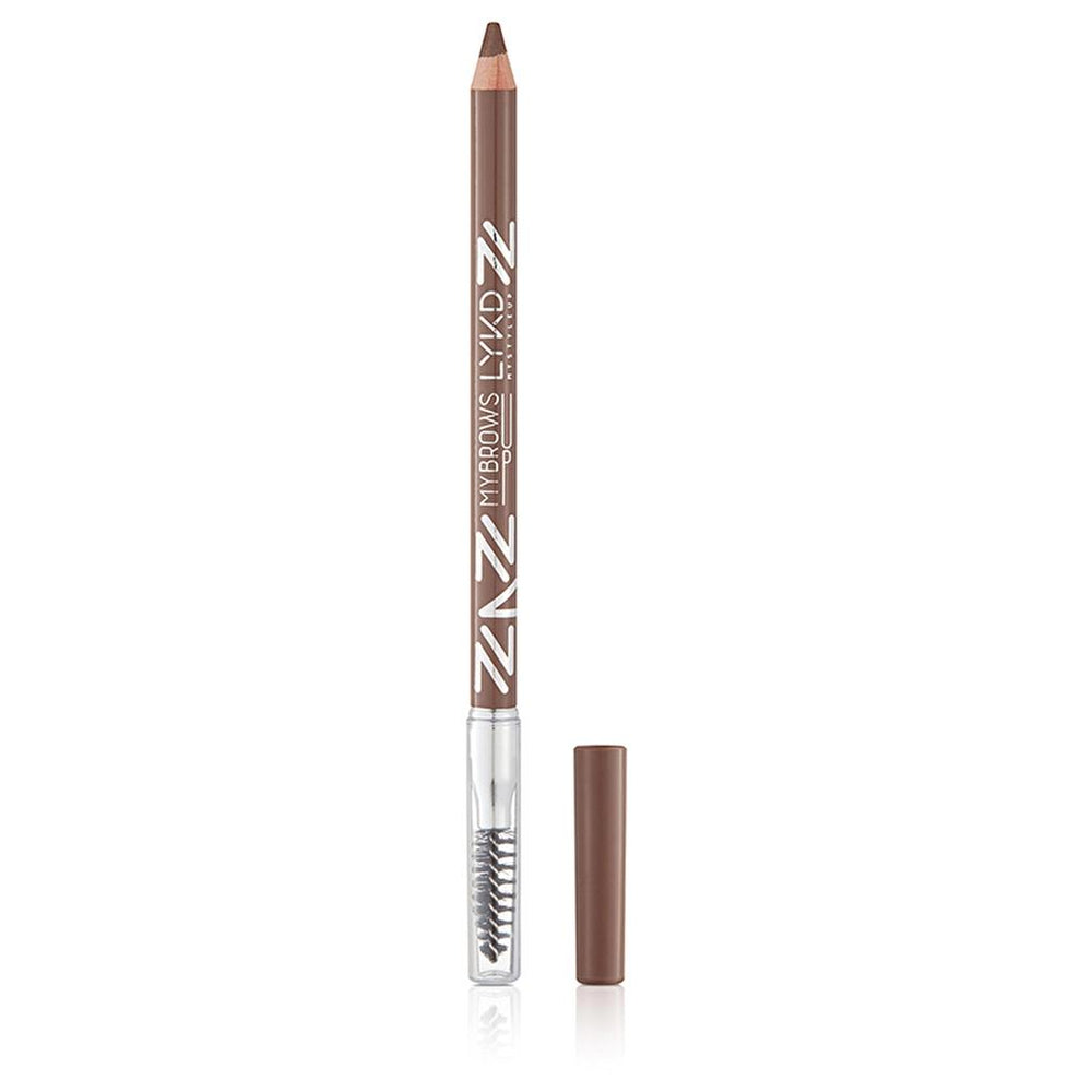LYKD Powder Eyebrow Pencil in 170 Warm Brown for Natural Brows