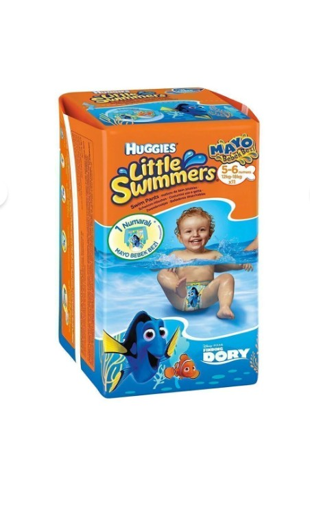 Huggies Little Swimmers Disposable Swim Diapers Size 5-6 11-Pack
