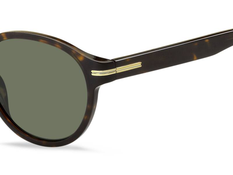 Hugo Boss 1506/S Green Men's Sunglasses with Tortoise Frame