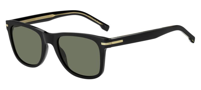 Hugo Boss 1508/S Green Lens Square Men's Sunglasses 52mm