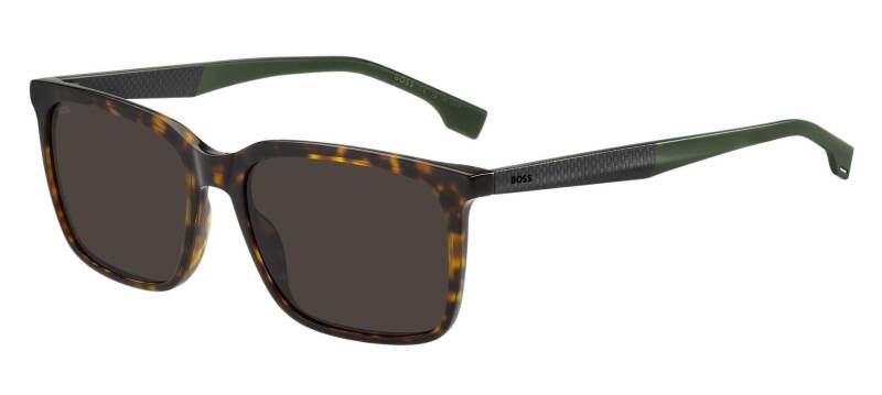 Hugo Boss 1579/S Grey Rectangular Men's Sunglasses
