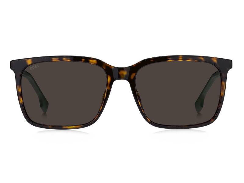 Hugo Boss 1579/S Grey Rectangular Men's Sunglasses