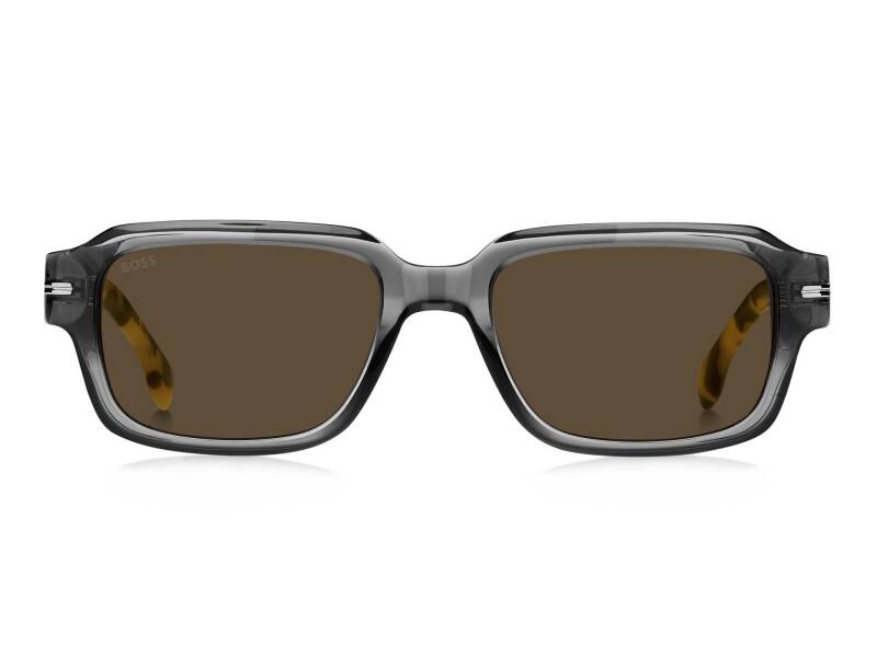 Hugo Boss 1596/S Brown Rectangular Men's Sunglasses