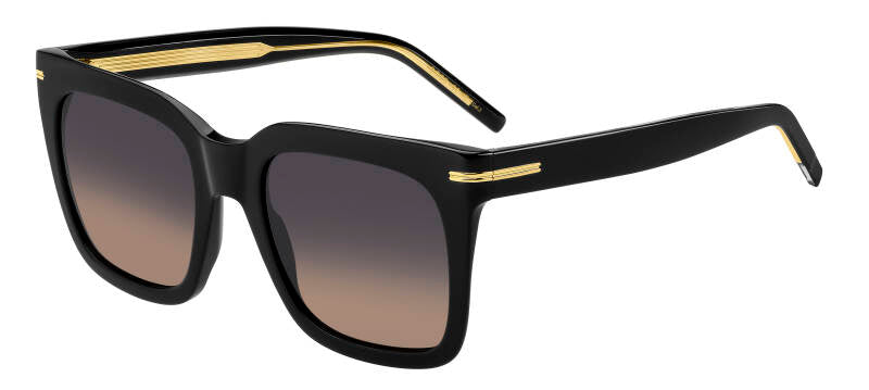 Hugo Boss 1656/S Women's Designer Sunglasses Black 54mm