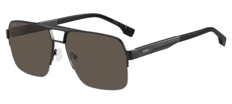 Hugo Boss 1767/S 00360IR Grey Men's Square Sunglasses 60mm