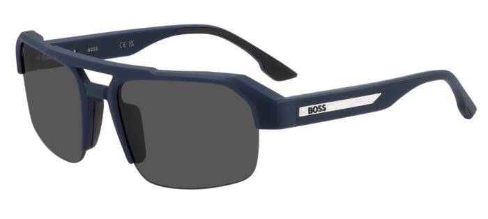 Hugo Boss 1908/S PJP60IR Men's Rectangular Sunglasses 64mm