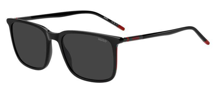 Hugo HG 1344/S Men's Square Sunglasses Black Frame 55mm