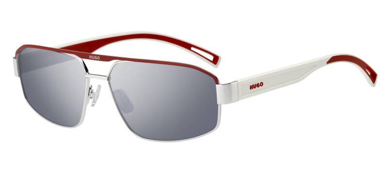 Hugo HG 1368/S Grey Square Men's Sunglasses 60mm