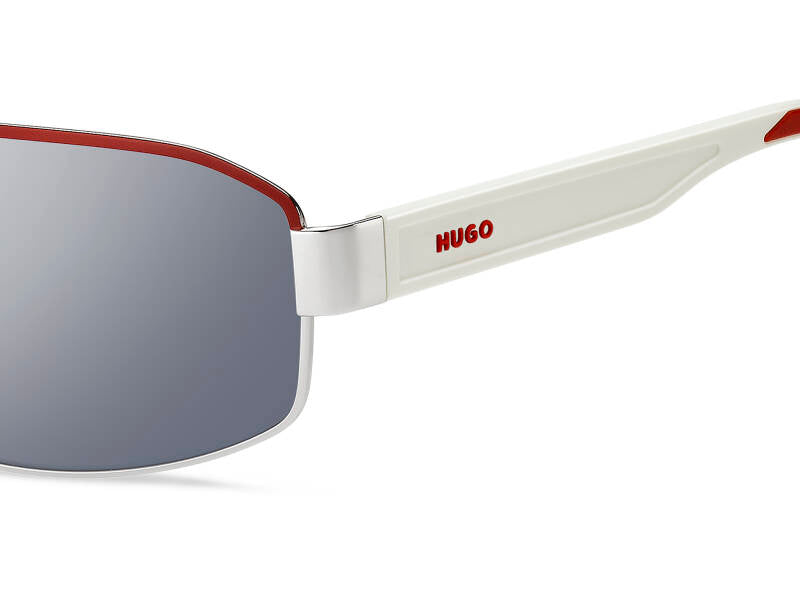 Hugo HG 1368/S Grey Square Men's Sunglasses 60mm