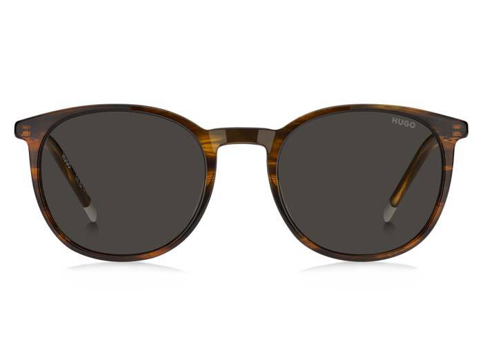 Hugo HG 1400/G/S Men's Square Sunglasses - Grey Lens 53mm