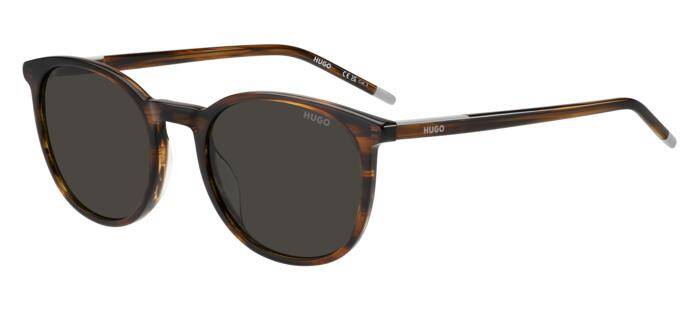 Hugo HG 1400/G/S Men's Square Sunglasses - Grey Lens 53mm