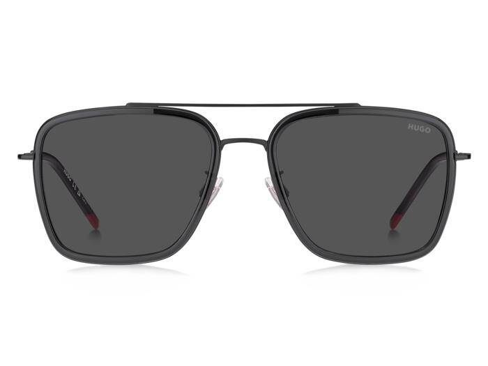 Hugo HG 1404/G/S Classic Square Men's Sunglasses 56mm
