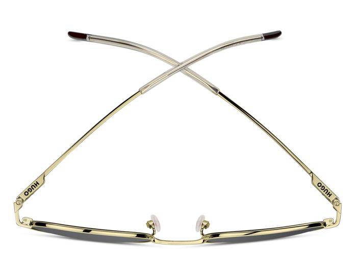 Hugo HG 1405/S Men's Sunglasses with Gold Metal Frame 52mm