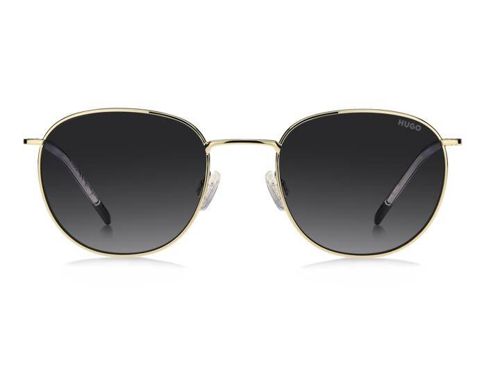 Hugo HG 1405/S Men's Sunglasses with Gold Metal Frame 52mm