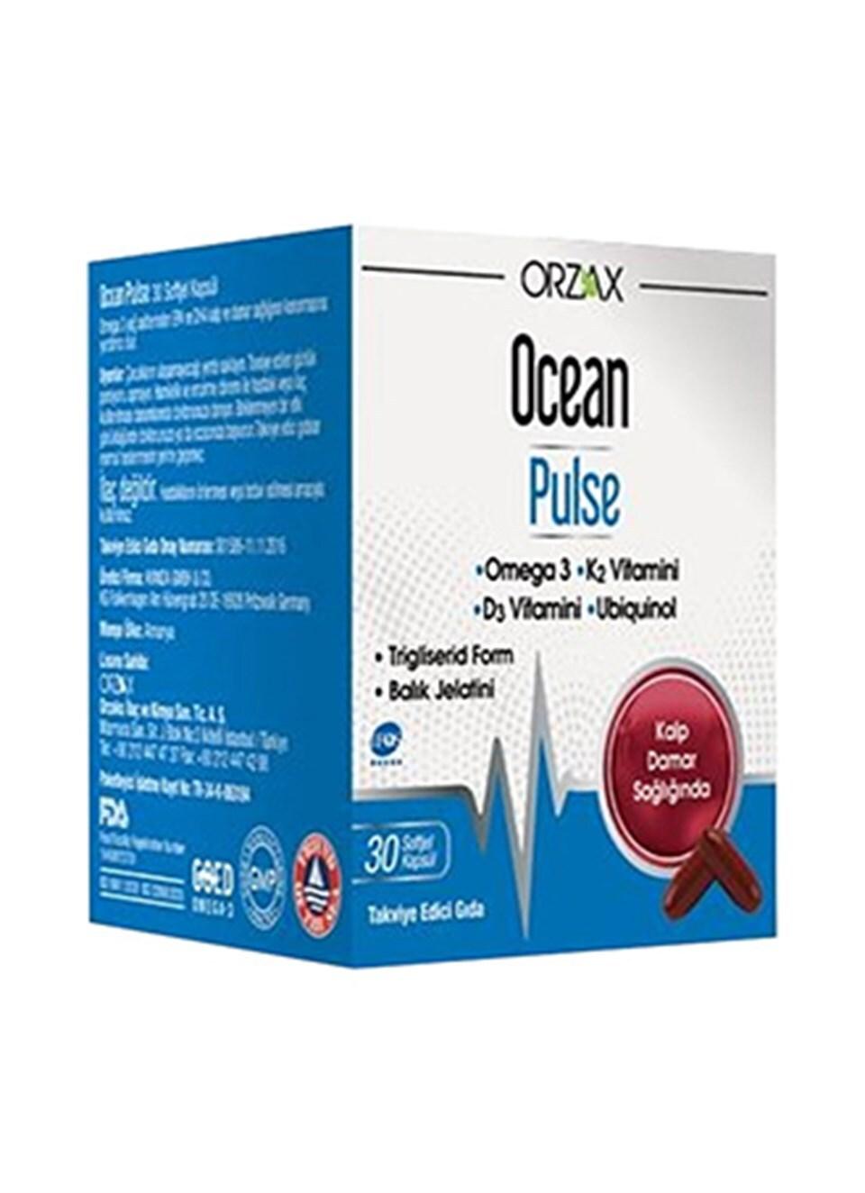 Ocean Pulse 30 Softgel Capsules - Omega 3, K2 & D3 | 30 Count - image 2