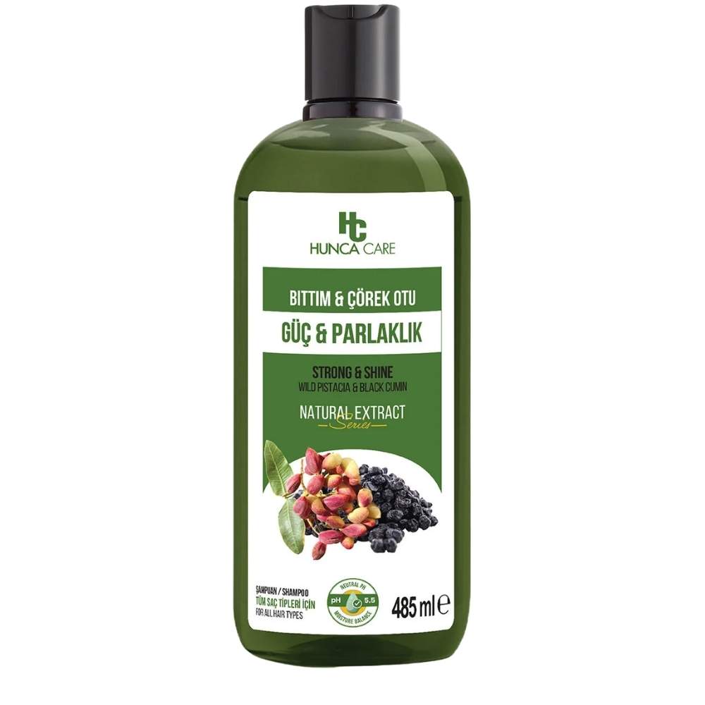 Hunca Bittim &amp; Black Cumin Nourishing Shampoo 485 ml