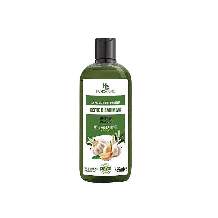 Hunca Care Laurel & Garlic Conditioner for Stronger Hair 485 ml