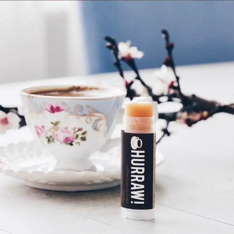 Hurraw Coffee Bean Lip Balm Antioxidant Protection 4.8g