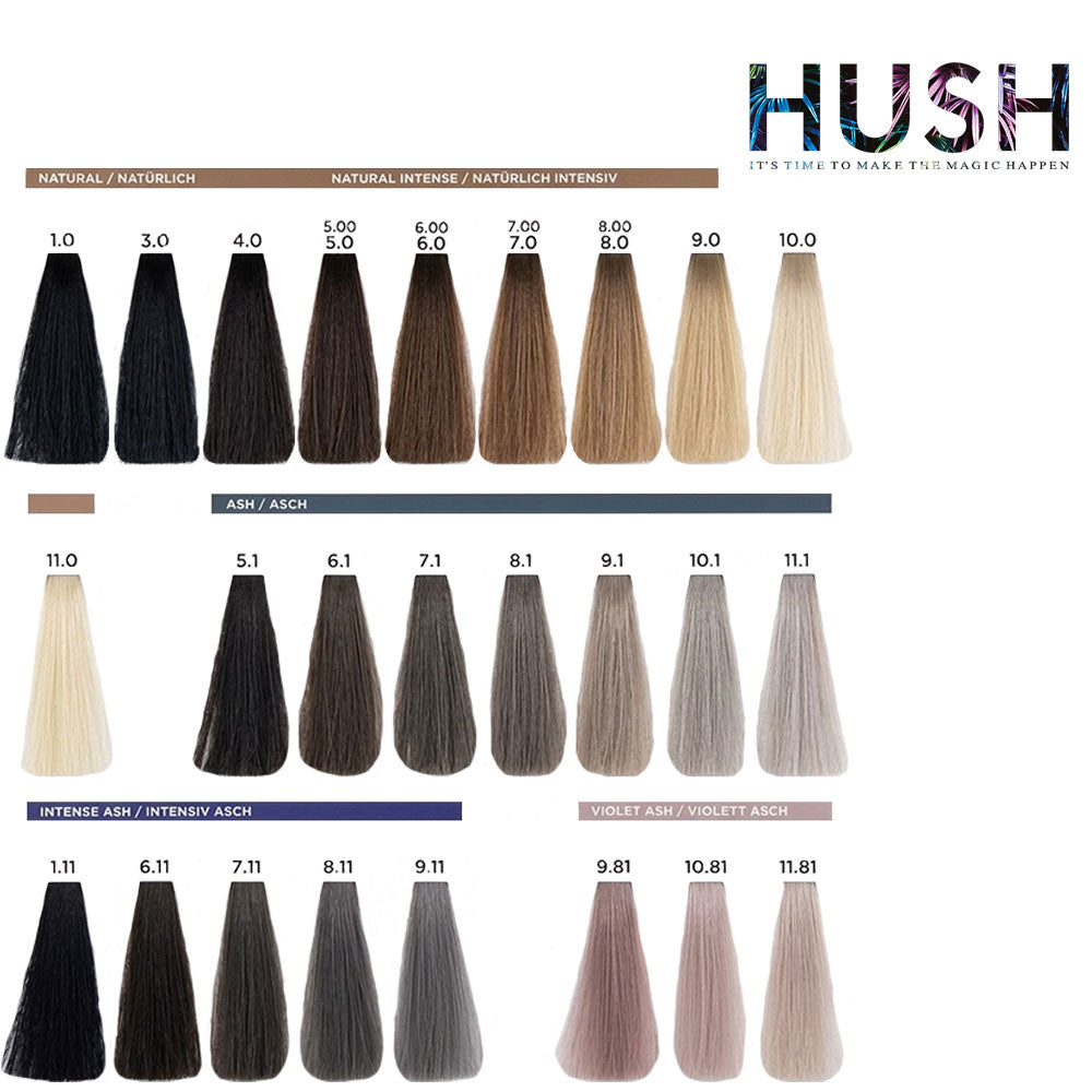 Hush The Passion Ammonia-Free Hair Color for High Shine 60 ml