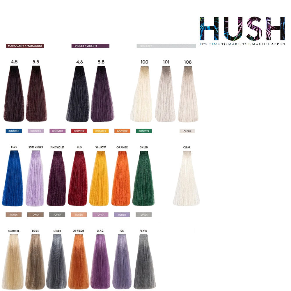 Hush The Passion Ammonia-Free Hair Color for High Shine 60 ml