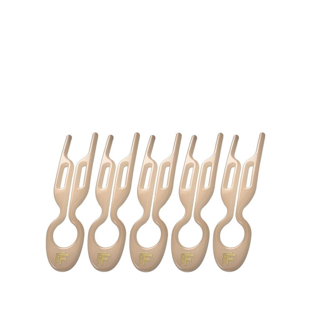 Fiona Franchimon No. 1 Hairpin Light Beige 5-Pack