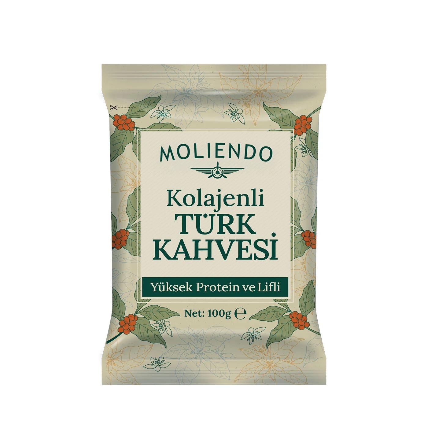 Moliendo Collagen Turkish Coffee with Ground Beans 100g