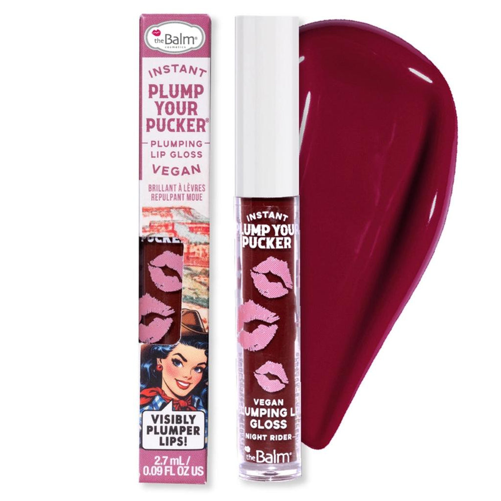 theBalm Instant Plump Your Pucker Lip Gloss Night Rider 7ml