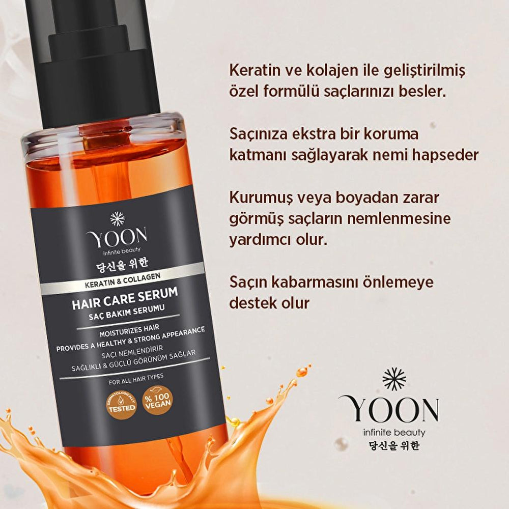 Yoon Leave-In Anti-Frizz Shine & Moisture Hair Serum 100 ml
