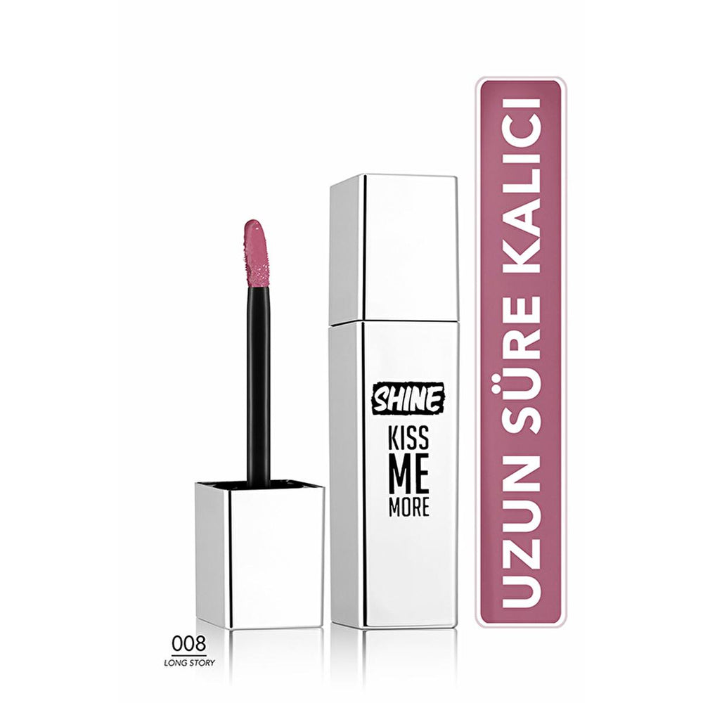 Flormar Shine Kiss Me More Liquid Lipstick - Long-Lasting Moisturizing Lip Color with Shiny Finish - view 5