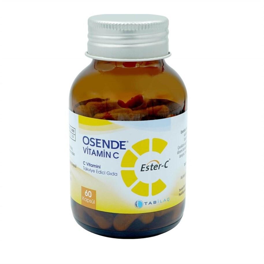 Osende Vitamin C Ester-C: Support Immune Health & Antioxidant Protection - 60 Capsules - image 3