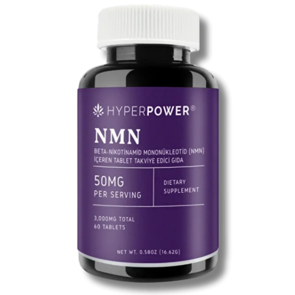 Hyperpower NMN Beta-Nicotinamide Mononucleotide 50 mg 60 Tablets