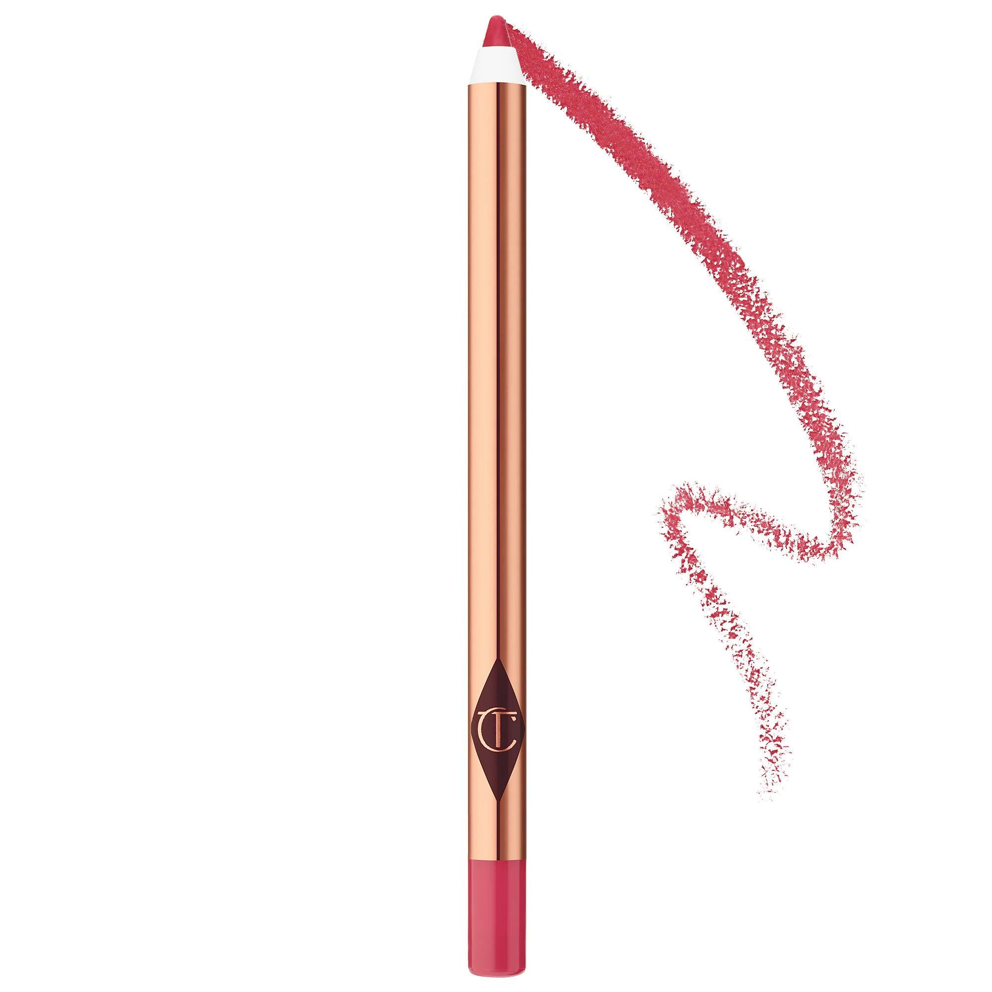 Charlotte Tilbury Lip Cheat: Long Lasting, Waterproof & Transfer-Proof Lip Liner for Perfect Lip Shaping & Contouring Charlotte Tilbury Lip Cheat: Waterproof Lip Liner, Long Lasting! lip liner, waterproof lip liner, transfer proof lip liner, long lasting lip liner, smudge proof lip liner, velvet lip liner, lip cheat, lip shaping liner, lip contour liner, no feathering lip liner, lip color, lip pencil, makeup, cosmetics, long-wearing lip liner, smudge-proof lip liner, defining lips, reshaping lips, enhancing