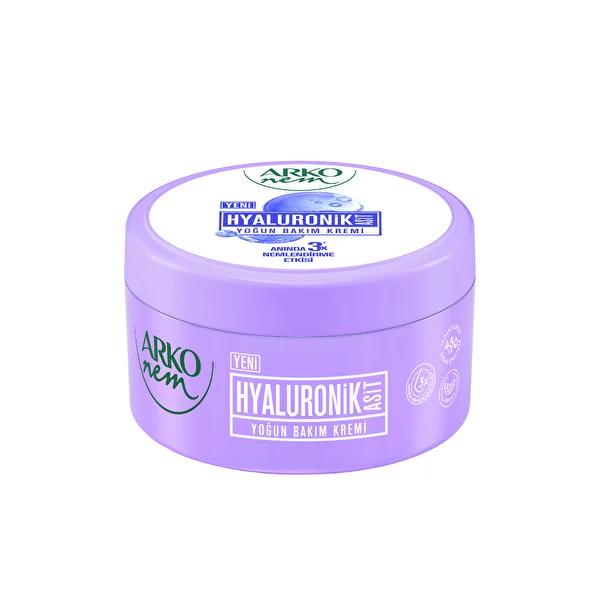 Arko Nem Hyaluronic Acid Cream: Intense 48-Hour Moisture for Dry Skin - Vegan Facial Moisturizer with 3X Hydration - 250ml Arko Nem Hyaluronic Acid Cream | Vegan 48H Moisturizer Hyaluronic acid cream, Intensive moisturizing cream, Vegan skincare, Long lasting moisturizer, Dry skin cream, Facial moisturizer, Hyaluronic acid facial cream, Vegan moisturizing cream, Arko Nem Hyaluronik Asit, 48 hour moisturization cream, Hyaluronic acid, Moisturizing, Hydrating, Vegan, Cruelty-free, Skincare, Facial care, Daily