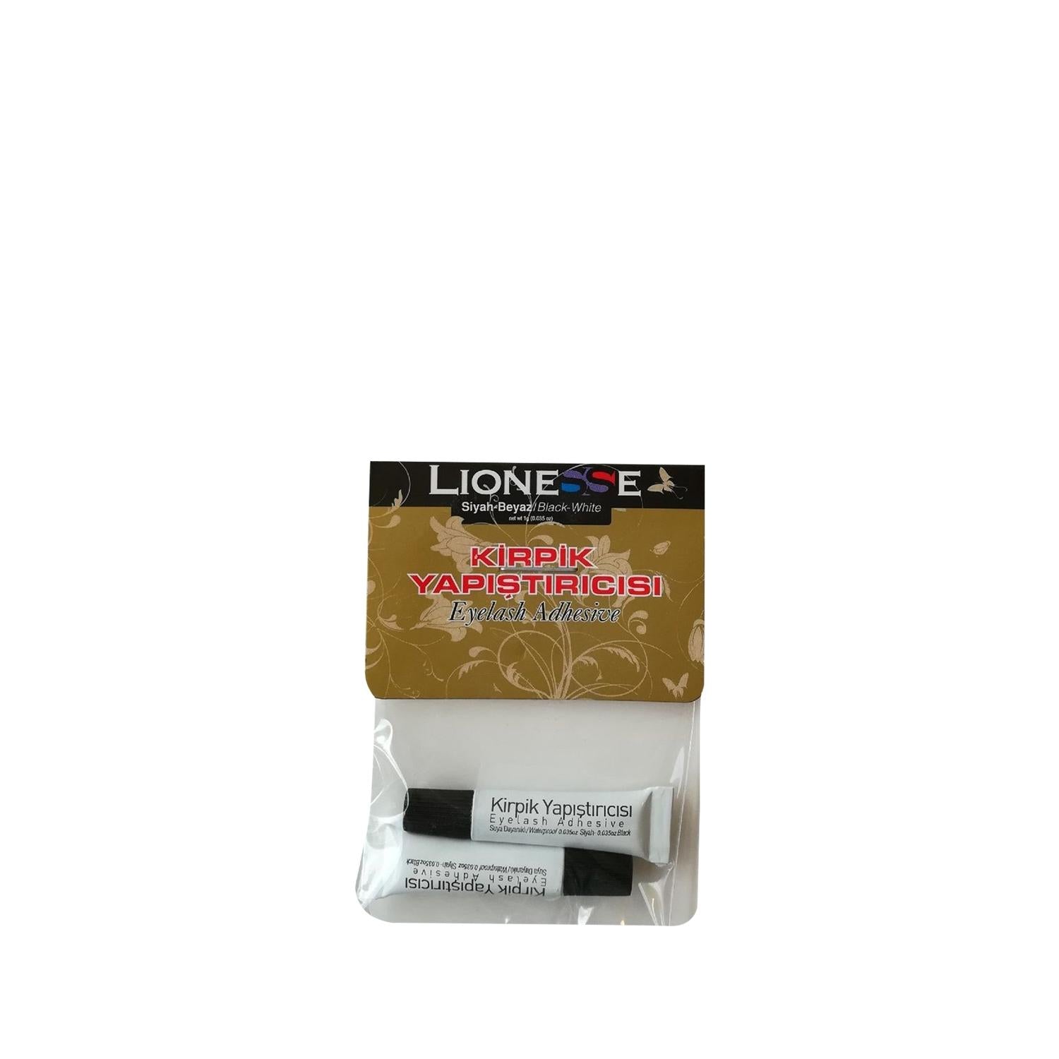 Lionesse White Eyelash Glue 2g - 2 Pieces, False Eyelash Adhesive for Beauty & Cosmetic Enhancements Lionesse White Eyelash Glue 2g - False Eyelash Adhesive eyelash glue, false eyelash adhesive, white eyelash glue, cosmetic adhesive, beauty supply glue, Lionesse, 2g, 2 pieces, white color, beauty enhancements, cosmetic products, eyelash application, beauty enthusiasts, professionals