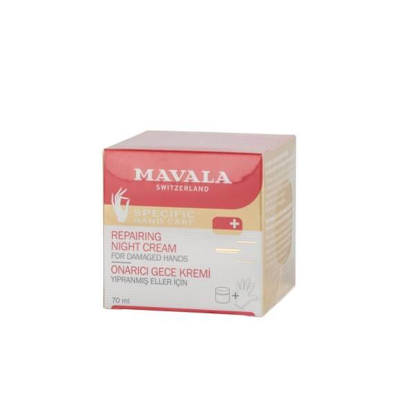 Mavala Hand Care Repairing Night Cream - Intense Hydration for Dry Hands - Face Cream