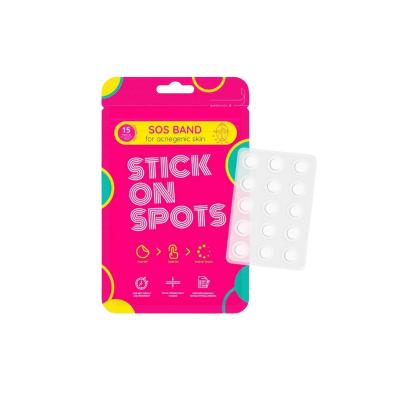 Stick On Spots Acne Patch: Invisible, Waterproof Blemish Cover & Spot Treatment - Hypoallergenic & Deep Cleansing - 15 Count Stick On Spots Acne Patch - Invisible Blemish & Spot Treatment acne patch, sivilce bandı, acne spot treatment, blemish cover, hydrocolloid patch, invisible acne patch, waterproof acne patch, hypoallergenic acne treatment, skin blemish treatment, spot treatment, acne treatment, blemish treatment, skin care, hypoallergenic, waterproof, makeup-friendly, deep cleaning, environmental prote