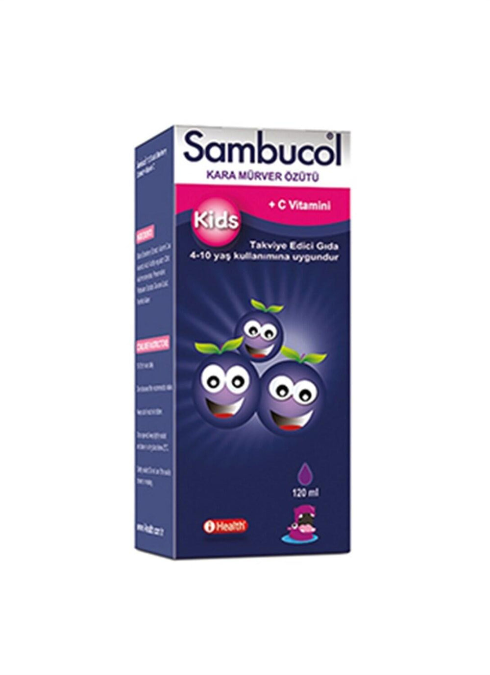 Sambucol Kids Elderberry Syrup - Supports Immune System Health for Children - 4.06 fl oz (120 ml) - image 2