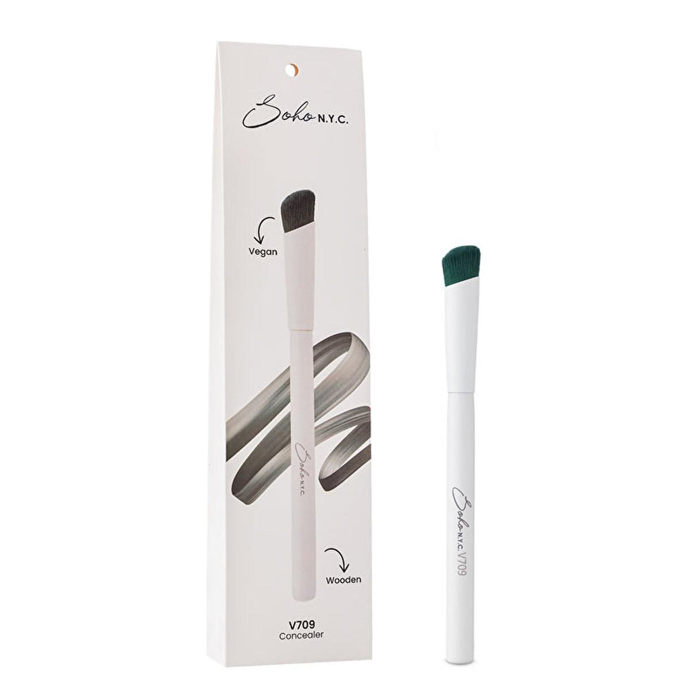 Soho N.Y.C. Vegan Concealer Brush - Eco-Friendly Makeup Tool for Precise Application - view 2
