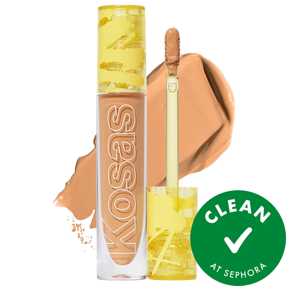ILIA Revealer Brightening Concealer: Reduce Dark Circles, Hydrate & Plump with Caffeine & Hyaluronic Acid - Vegan, Cruelty-Free Formula ILIA Brightening Concealer: Reduce Dark Circles & Hydrate Brightening Concealer, Caffeine Concealer, Hyaluronic Acid Concealer, Concealer for Dark Circles, Vegan Concealer, Cruelty-Free Concealer, Non-Comedogenic Concealer, Concealer for Sensitive Skin, Radiant Finish Concealer, Medium Coverage Concealer, Concealer, Makeup, Face Makeup, dark circles, blemishes, redness, ski
