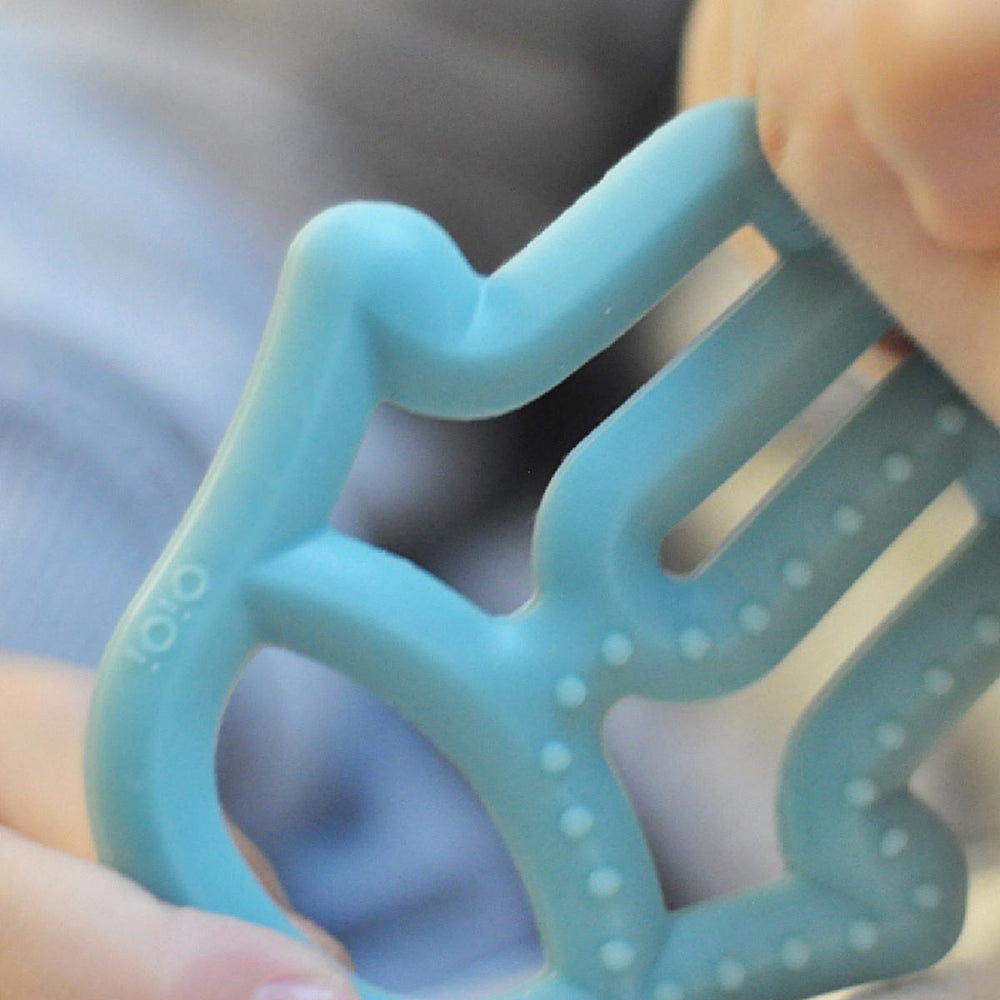 OiOi Premium Silicone Baby Teether - Safe Teething Relief for Infants, Non-Toxic & Easy Grasp Design - view 2