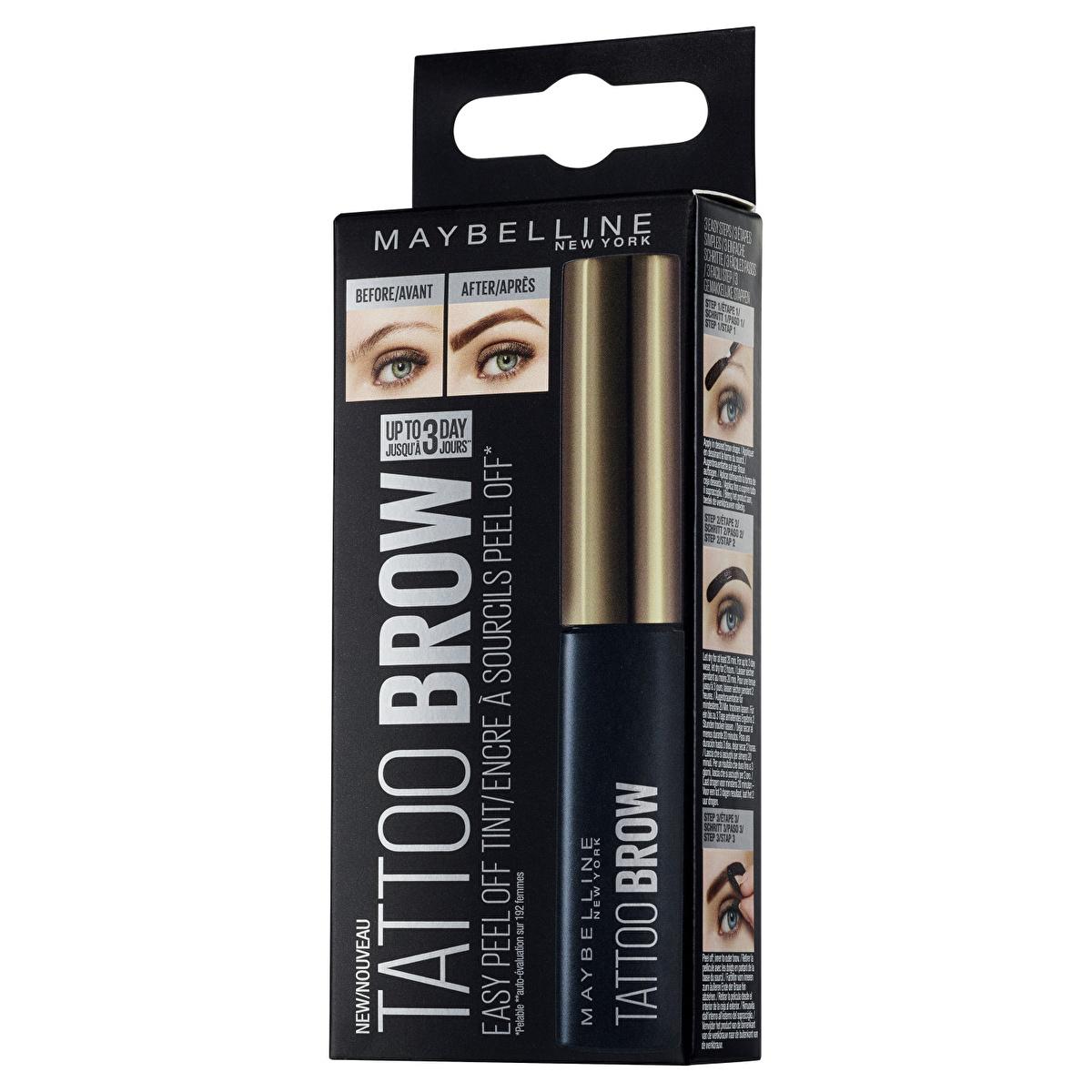 maybelline brow tattoo gel tint medium brown, long lasting brow tint, easy application brow gel Maybelline Brow Tattoo Gel Tint - Medium Brown Maybelline Brow Tattoo Gel Tint | Medium Brown brow-tattoo, maybelline, gel-tint, eyebrow-gel, medium-brown, long-lasting, easy-application, peel-off, ai-generated, beauty-makeup