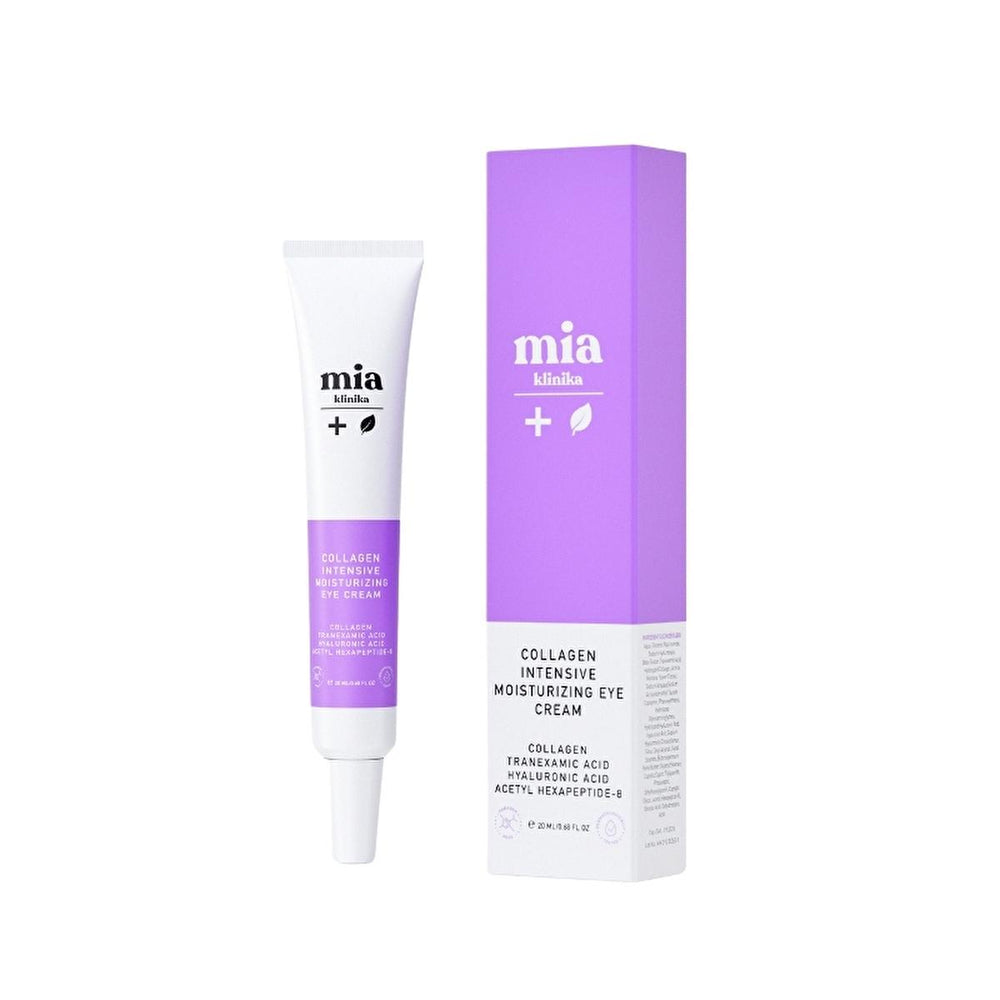 Mia Klinika Anti-Aging Eye Cream with Collagen & Peptides - Reduces Dark Circles & Wrinkles, 0.68 fl oz - Eye Cream