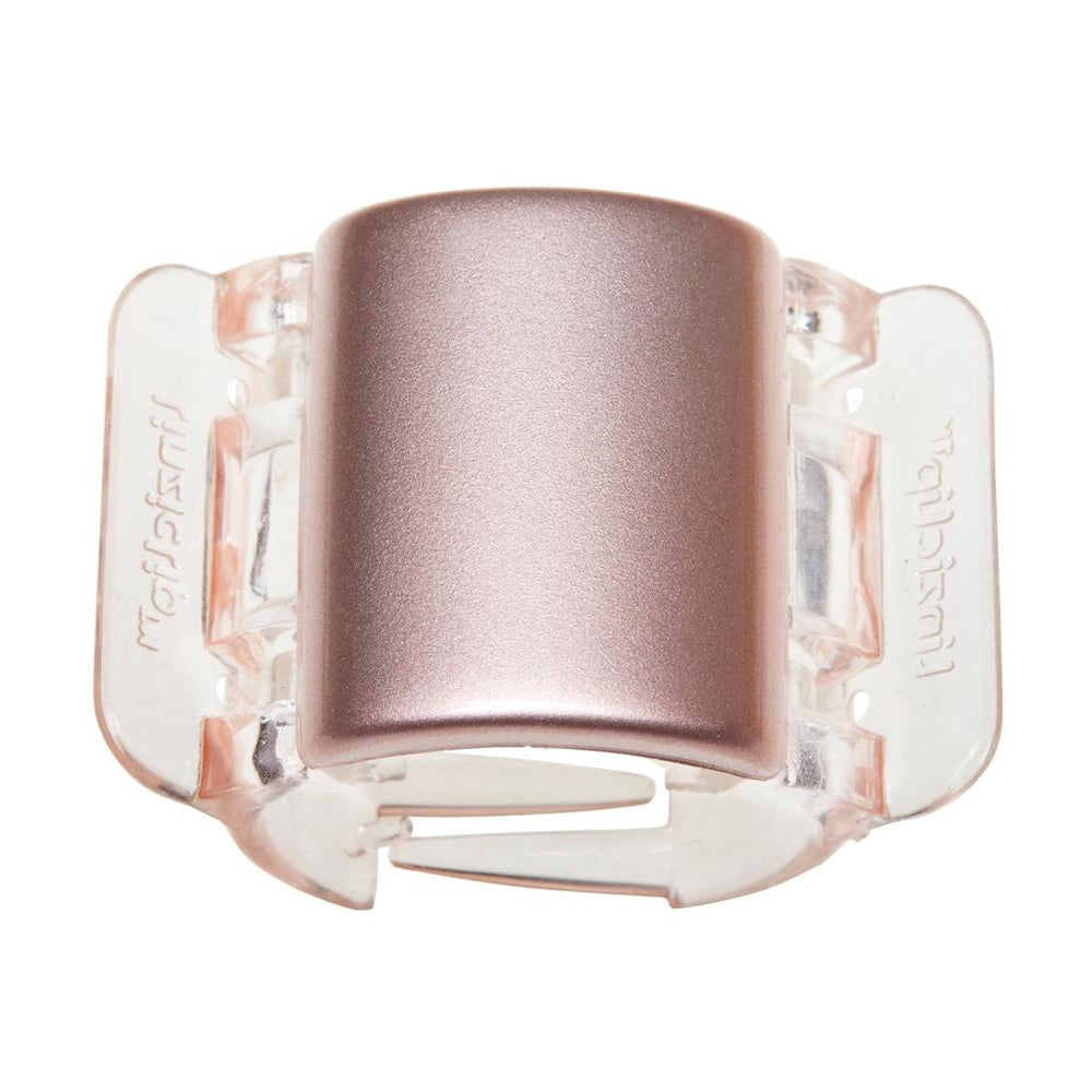 Linziclip Midi Pearl-Look Rose Gold Claw Clip for Secure Hold
